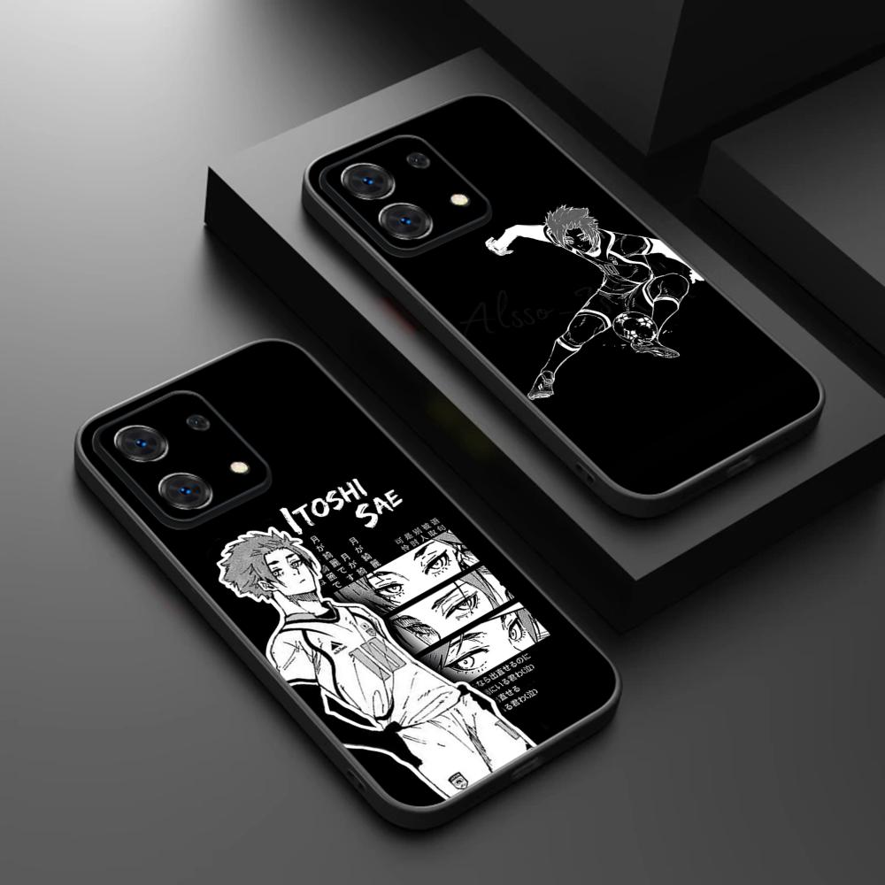 Phone Case Anime - Sae Itoshi Cool Anime Man Patroon
