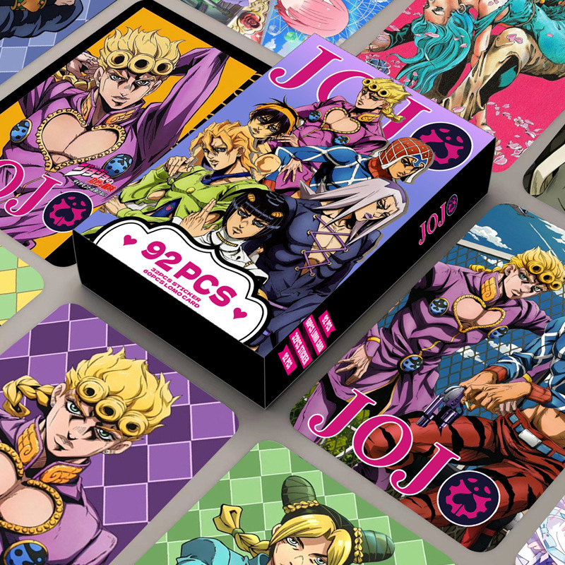 92 stuks fotokaarten JOJO dubb - Jojo Anime Merchandise recensie en prijs