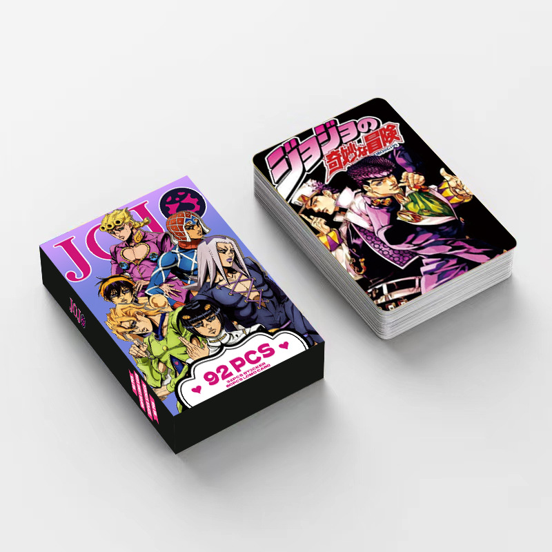 92 stuks fotokaarten JOJO dubb - Jojo Anime Merchandise recensie en prijs
