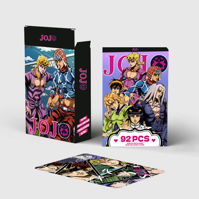 92 stuks fotokaarten JOJO dubb - Jojo Anime Merchandise recensie en prijs